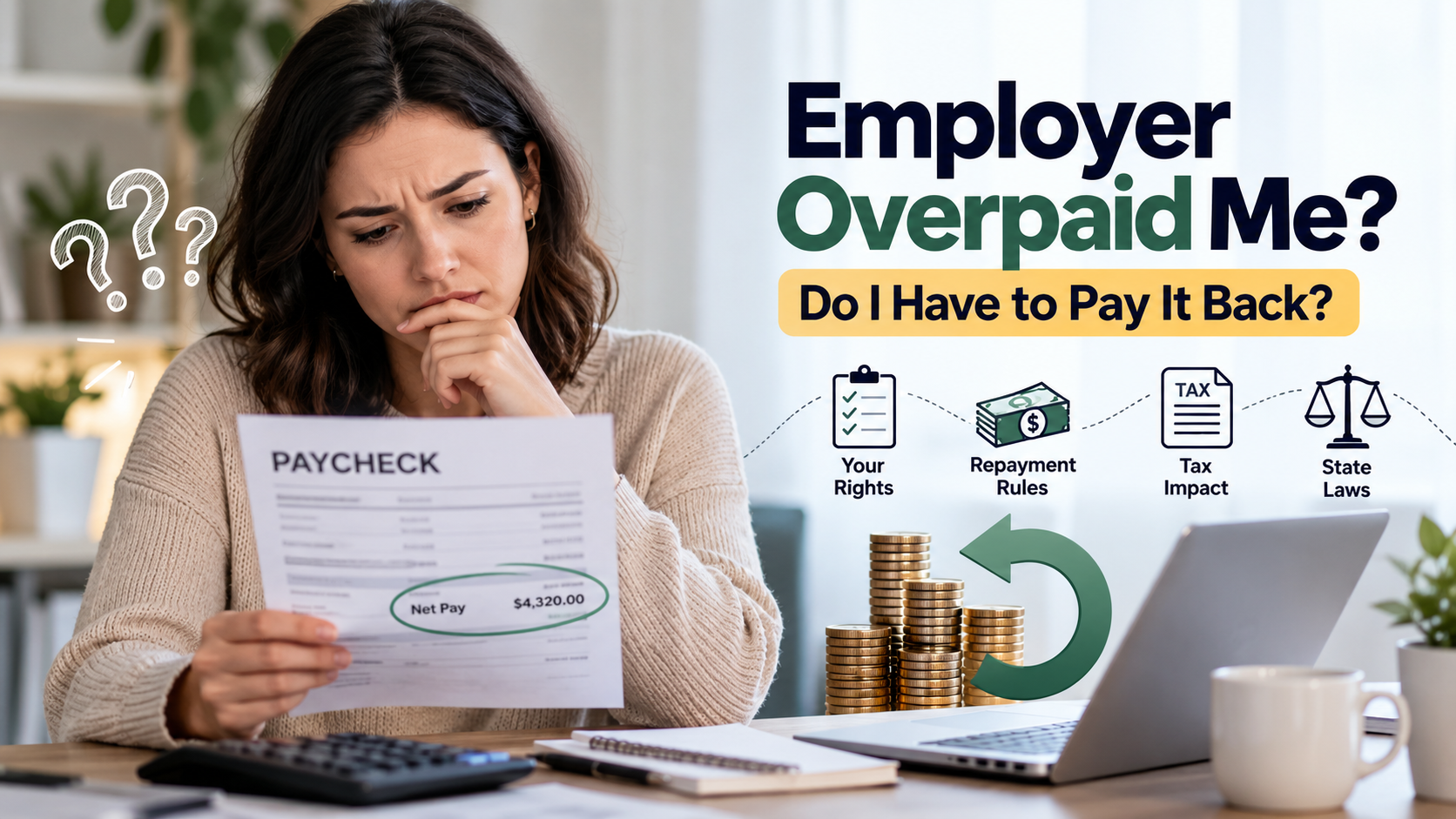 Employer Overpaid Me: Do I Have to Pay It Back? 2026 Guide